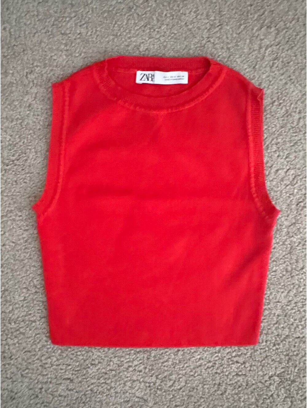 ZARA Sweater Cropped Vest
